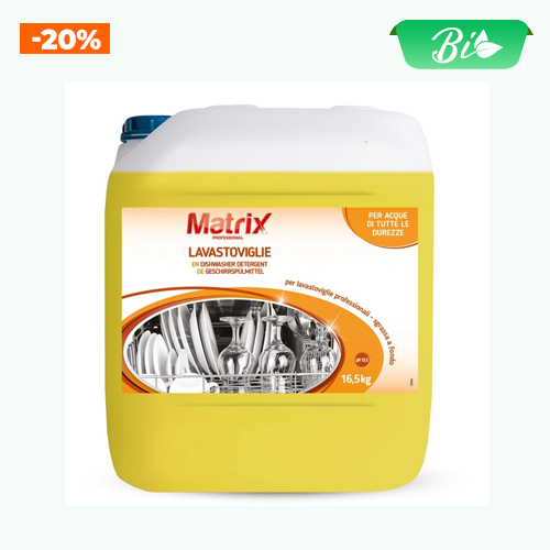 Nước rửa chén cho máy 16,5kg MATRIX