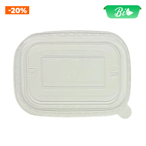 Nắp PET cho bát chữ nhật 168x120mm