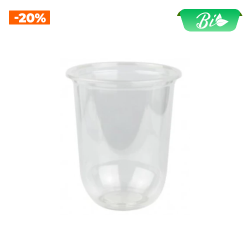 Cốc PP tròn bubble tea 500ml