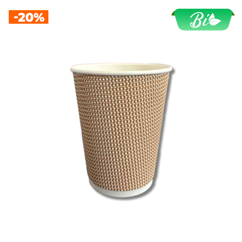 Cốc giấy nâu WRAP 250ml
