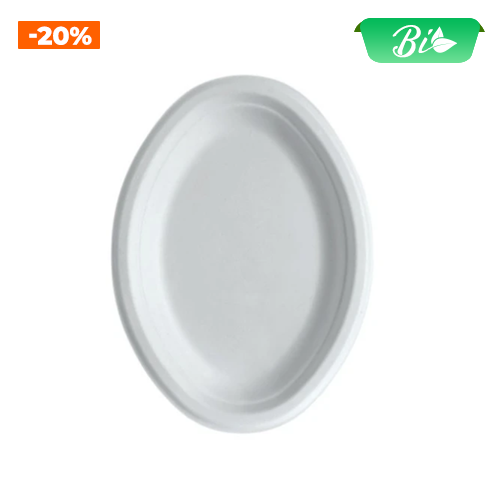 Đĩa BIO oval từ bã mía 32cm