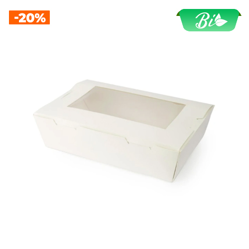 Hộp kính trắng 500ml 150x110x39mm