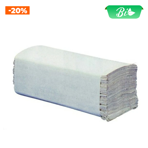 Khăn giấy gấp ZZ xám 250x230mm